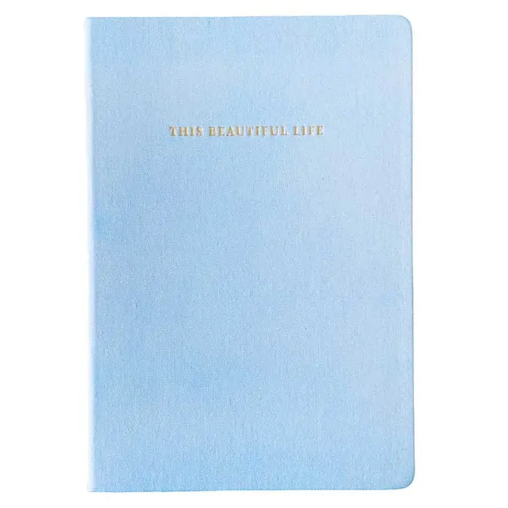 This Beautiful Life - Large Linen Journal