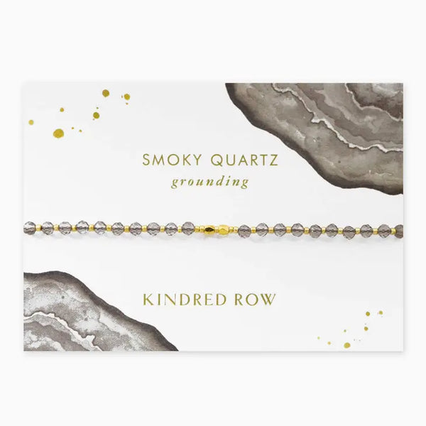 Smoky Quartz (Grounding) - Healing Gemstone Stacking Bracelet