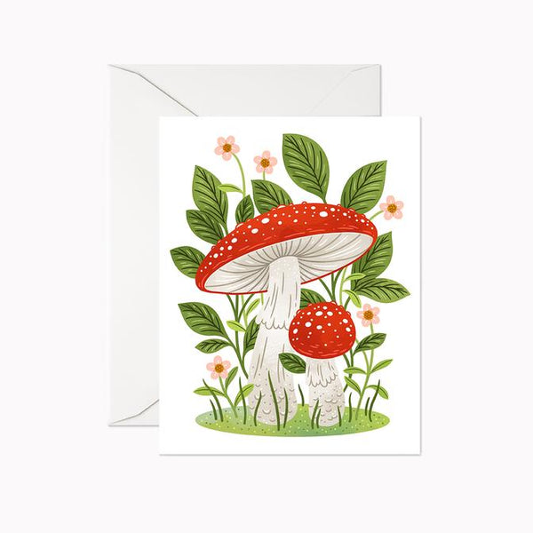 Mushrooms Blank Card