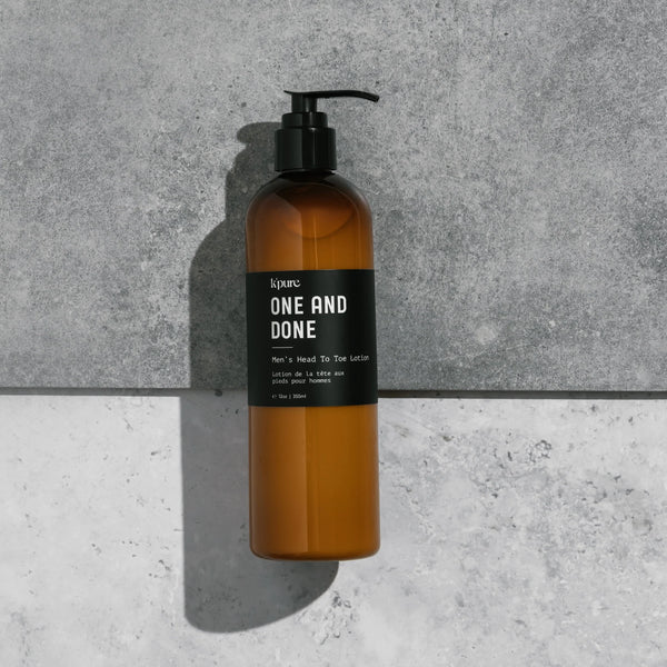 One & Done - Men's Head To Toe Lotion