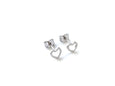 Heart Studs - Gold, Silver & Rose Gold