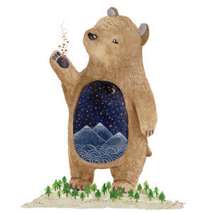 Nursery Print - Pabu the Spirit Bear