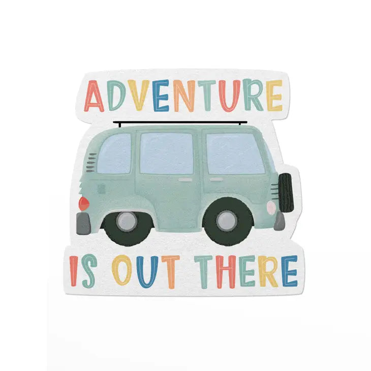 Adventure Is Out There Vinyl Sticker