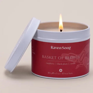 Basket of Berries Candle - Wild Berries & Vanilla