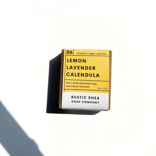 06 Lemon Lavender Calendula Soap,