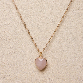 Celeste Crystal Heart Necklace
