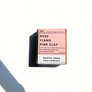 01 Rose Ylang Pink Clay Soap
