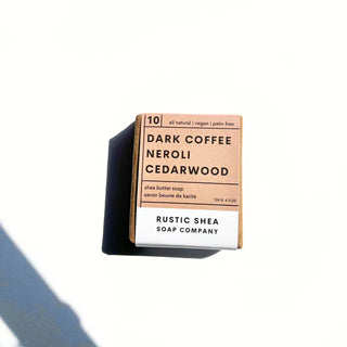 10 Dark Coffee Neroli Cedarwood Soap