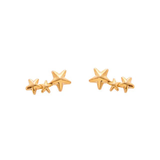 Star Earrings - Mix and Match - Ear Cuff & Stud Set