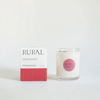 Pomegranate Classic Glass Candle