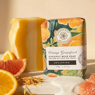 Orange Grapefruit Coconut Milk Soap -  Uplifting