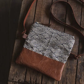 Belinda Mini Crossbody - Yukata Waves