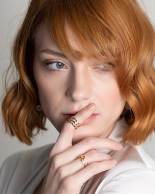 Gold Heart Ring