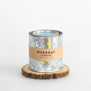 Laundry Day Paint Tin Candle