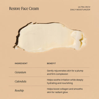 Restore Face Cream - Ultra-Rich Moisturizer