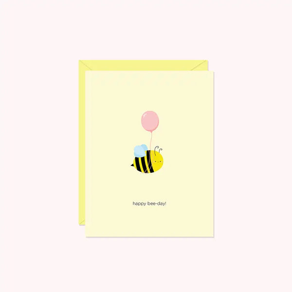Happy Bee Day Greeting Card