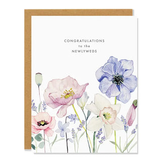 Newlywed Floral Card