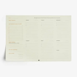 Productivity Planner - Monthly Desk Pad
