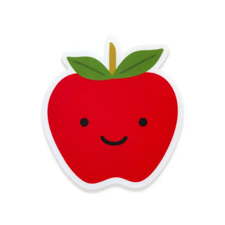 Teacher Apple Sticker Teacher Appreciation Card