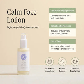 Calm Face Lotion - Lightweight Moisturizer