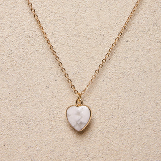 Celeste Crystal Heart Necklace
