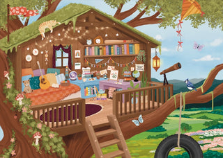 Treetop Hideout - 250 Piece Puzzle