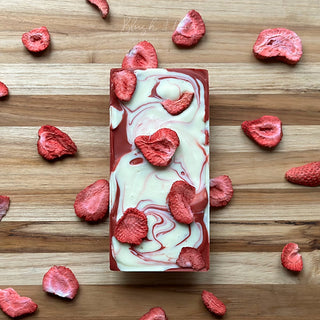 Strawberry Jasmine Chinese New Year's Chocolate Bar