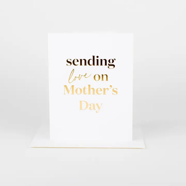 Sending Love on Mother's Day Greeting Card