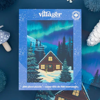 Northern Cabin - 500-Piece Puzzle