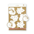 Snow Scenes Pop-Out Kraft Gift Tags, Set of 6