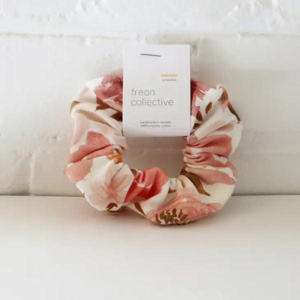 Organic Cotton Hair Scrunchie - Juliet Florals