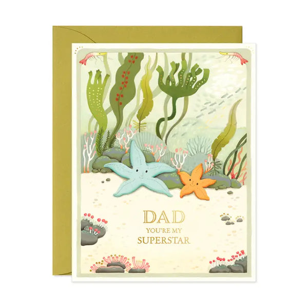 Father's Day Starfish Card