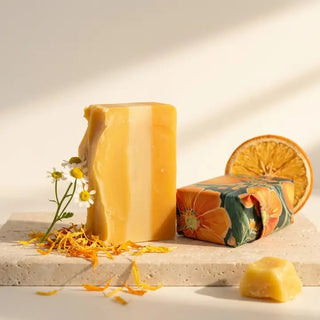 Orange Grapefruit Coconut Milk Soap -  Uplifting