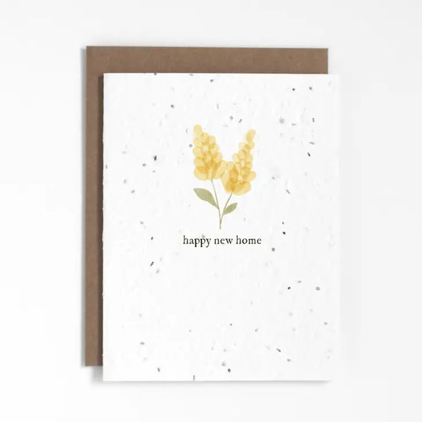 Plantable Card - Happy New Home