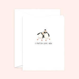 Puffin Love Card