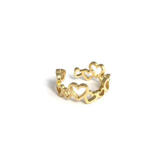 Gold Heart Ring