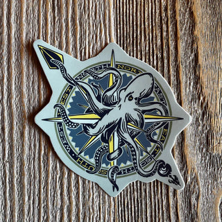 Nautical Compass Sticker