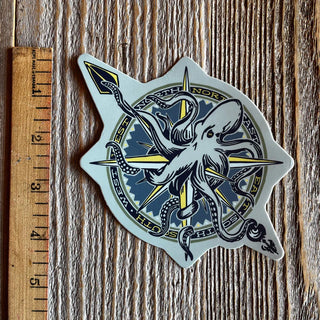 Nautical Compass Sticker