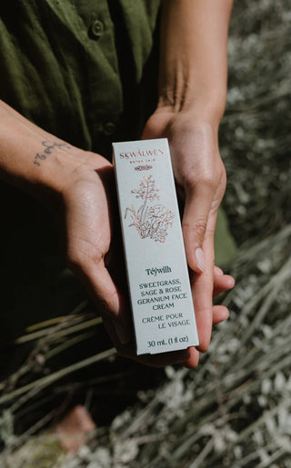 Téýwilh Sweetgrass, Sage and Rose Geranium Cream