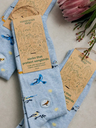 Socks That Protect Songbirds