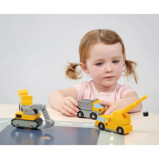 Wooden Building Vehicles