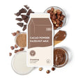 Cacao Powder Hazelnut Milk Smoothing Plant-Based Milk