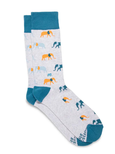 Socks That Protect Elephants (Gray Elephants)