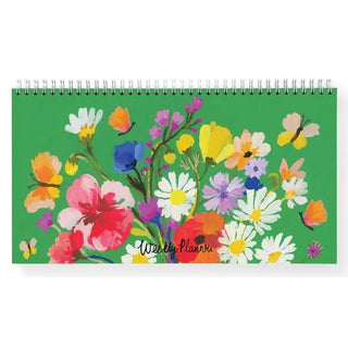 Green Bouquet Weekly Planner