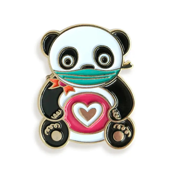 Caring Panda Enamel Pin