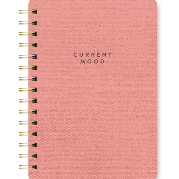 Current Mood Notebook - (Coral Pink)