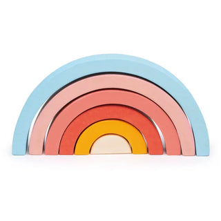 Wooden Sunset Tunnel Stacking Rainbow