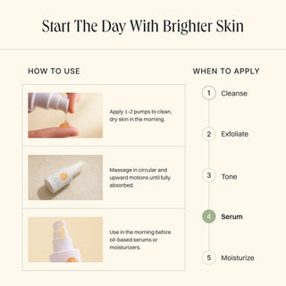 Brighten Vitamin C Face Serum - Dark Spot Treatment