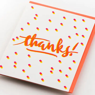 Thanks Calligraphy Card
