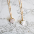 Celeste Crystal Heart Necklace